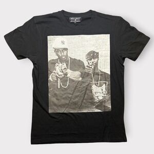 Reason x Diplomats Empire Dipset Cam'ron Juelz Santana Black Graphic T-Shirt M‎